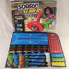 Game Sorry! Sliders Board By Parker Brothers divertido jogo familiar completo boa forma, usado comprar usado  Enviando para Brazil