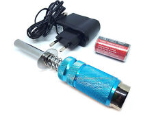 80102 SCALDACANDELA IN ALLUMINIO CON INDICATORE +BATT+ CARICABATTERIA 1PC HIMOTO, usado comprar usado  Enviando para Brazil