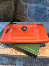 Longchamp rust leather d'occasion  Expédié en Belgium