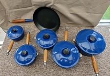 Vintage creuset blue for sale  NORWICH