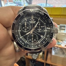Usado, Relógio cronógrafo Vostok Europe N1 Rocket aço inoxidável LE /3000 200M 47mm comprar usado  Enviando para Brazil