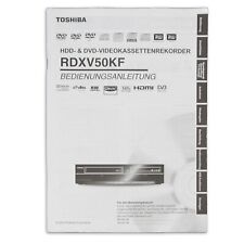 Toshiba rdxv50kf bedienungsanl gebraucht kaufen  Naila