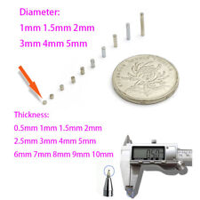 Usado, Ímãs em miniatura diâmetro minúsculo 1mm 1.5mm 2mm 3mm 4mm 5mm ímã para artesanato forte comprar usado  Enviando para Brazil