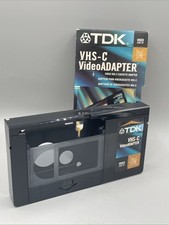 Adaptador de vídeo TDK VHS-C videocassete VHS-C para VHS VCR comprar usado  Enviando para Brazil