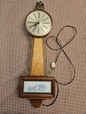 Vintage MCM Sessions Relógio Banjo Elétrico Mt. Vernon modelo 2W comprar usado  Enviando para Brazil