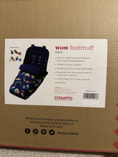 Cosatto wow footmuff for sale  BARNET
