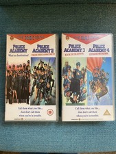 Police academy vhs for sale  KING'S LYNN
