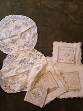 Antique lace embroidered for sale  OKEHAMPTON