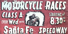 Motorcycle races santa for sale  Woodridge