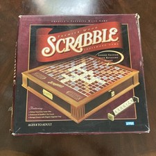 Scrabble deluxe edition d'occasion  Expédié en Belgium