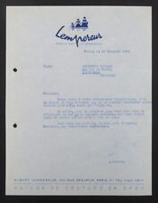 Facture 1952 paris d'occasion  Nantes-