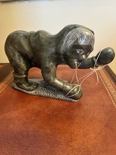 Inuit soapstone carving for sale  Savannah
