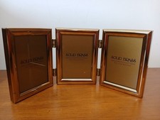 frames x brass hinged 3 for sale  STOKE-ON-TRENT