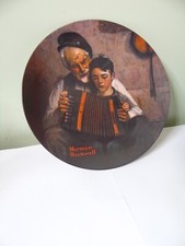 Placa de colecionador vintage Norman Rockwell edição limitada "The Music Maker" por Knowles comprar usado  Enviando para Brazil