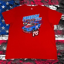 76 Camiseta Gráfica Masculina Patriotic USA Freedom Racing 2XL América 4 de Julho Vermelha, usado comprar usado  Enviando para Brazil