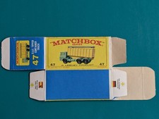 Matchbox LESNEY RW 47 - DAF TIPPER CONTAINER TRUCK original box E4 comprar usado  Enviando para Brazil