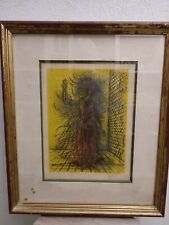 Lithographie originale encadr� d'occasion  Pégomas