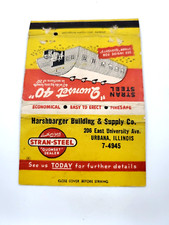 Harshburger building supply for sale  Eureka