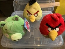 Set peluche angry usato  Bologna