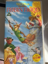 Robin hood vhs for sale  AYLESBURY