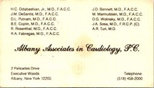 Albany associates cardiology for sale  Southampton