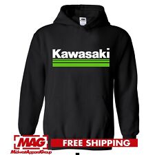 Moletom de corrida KAWASAKI LOGO PRETO COM CAPUZ VERDE Ninja motocicleta moto comprar usado  Enviando para Brazil