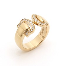 Anel Boucluse Cartier 2C diamante K18YG US#4.75~5 P0033441, usado comprar usado  Enviando para Brazil
