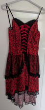Ladies red black for sale  BURY