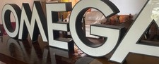 Omega Vintage Boutique Logo Sign  With Neon Inside  comprar usado  Enviando para Brazil