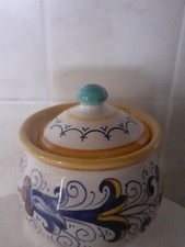 Zucchieriera ceramica deruta usato  Borgomanero