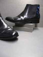 Botas Alfred Sargent couro preto tornozelo Liverpool feitas em banco Inglaterra 10D comprar usado  Enviando para Brazil