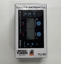 Metrônomo e afinador Boss TU-30 para guitarras/baixo e outros instrumentos  comprar usado  Enviando para Brazil