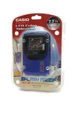 TV analógica Casio SY-21 resistente à água portátil colorida 2,3" LCD no pacote comprar usado  Enviando para Brazil