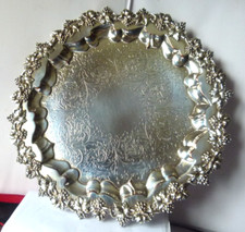 silver plated salver for sale silver plated salver for sale HOVE