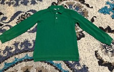 Camisa polo clássica Gap Kids meninos tamanho M verde manga comprida comprar usado  Enviando para Brazil