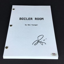 GIOVANNI RIBISI ASSINADO COMPLETO 124 PÁGINAS SALA DE CALDEIRAS ROTEIRO DE FILME PSA DNA AUTÓGRAFO comprar usado  Enviando para Brazil