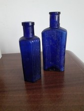 Two blue glass for sale Two blue glass for sale  GILLINGHAM