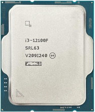 Processador Intel Core i3-12100F LGA 1700 CPU Quad-core 3.30 GHz desktop 12ª geração comprar usado  Enviando para Brazil