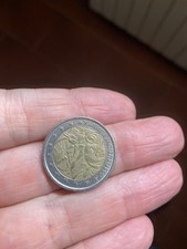Moneta euro commemorativa usato  Perugia