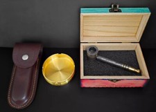 Cachimbo de aço tamanho compacto Prime Damascus - Cinzeiro de 3" comprar usado  Enviando para Brazil