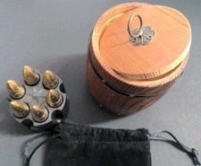 Usado, Conjunto de pedras de uísque com design de bala e base de revólver pedras de gelo comprar usado  Enviando para Brazil