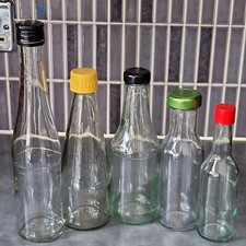 Empty clear glass for sale  ILFORD