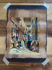 Egyptian papyrus painting usato  Ostuni