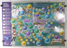 Novidade Tales Of Destiny Pôster Promocional A2 Dupla Face Quatro Dobras Flyer Play comprar usado  Enviando para Brazil