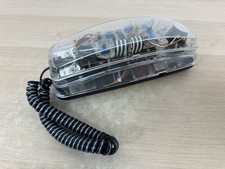 Telefone transparente antigo Lenoxx Sound HAC PH-1400 testado luzes de trabalho acesas, usado comprar usado  Enviando para Brazil