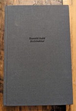 Donald judd architektur for sale  Prospect