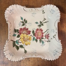 Plat pied faïence d'occasion  Frontenay-Rohan-Rohan
