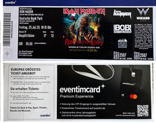 Eintrittskarte iron maiden gebraucht kaufen  Sprendlingen