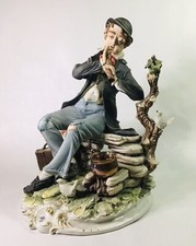 Figurina vintage capodimonte usato  Spedire a Italy