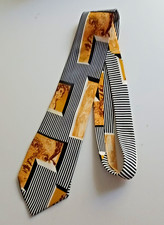Cravatta design seta usato  Spedire a Italy